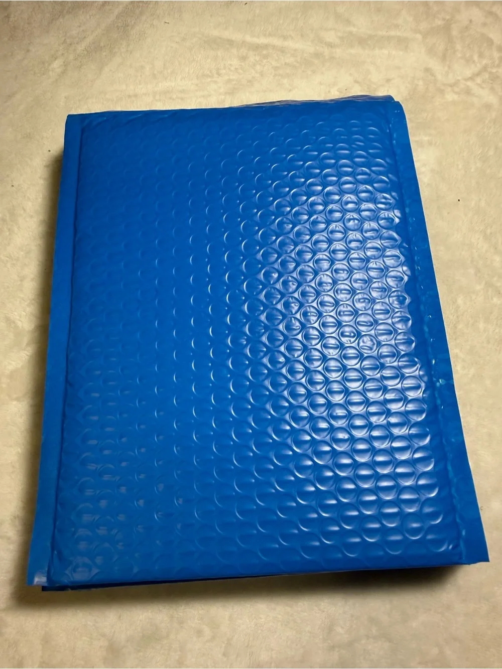 Pack of 15 Blue  Bubble Cushioned and Self Sealing Poly Mailer 6.5 X 9